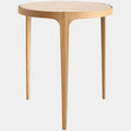 Avvolto Side Table, Camel/Travertine zf6092536