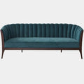 Connor Channel Back Sofa, Dragonfly Velvet ea5896123