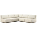 Adler Outdoor 5 Piece Sectional, Amalfi Natural ax3024438