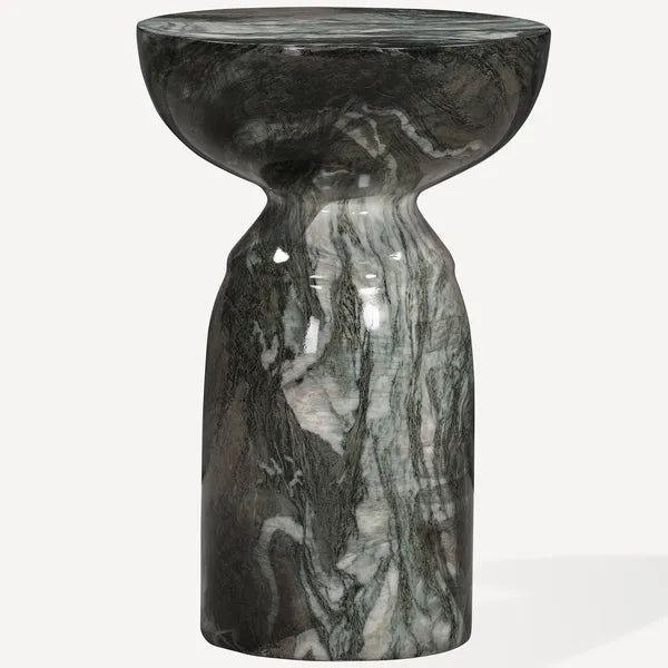 Echo End Table, Marble-Like Grey Blush dq4860710