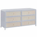 Patty 6 Drawer Dresser, Blue ye4720859