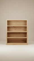 Estantería piedra travertino minimalista