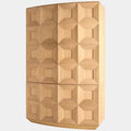 Stilo Tall Cabinet, Natural wh6058804