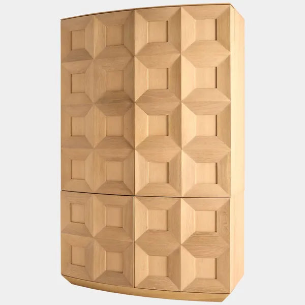 Stilo Tall Cabinet, Natural wh6058804