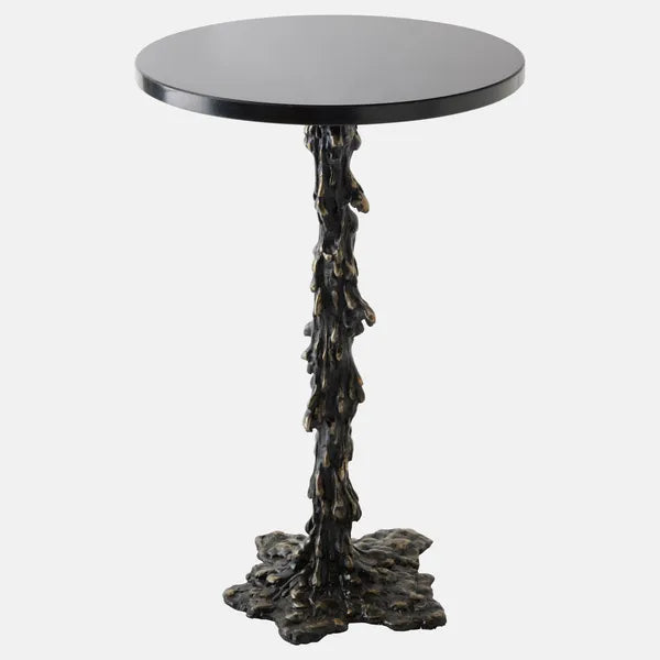 Melting Side Table, Negro nj7705894